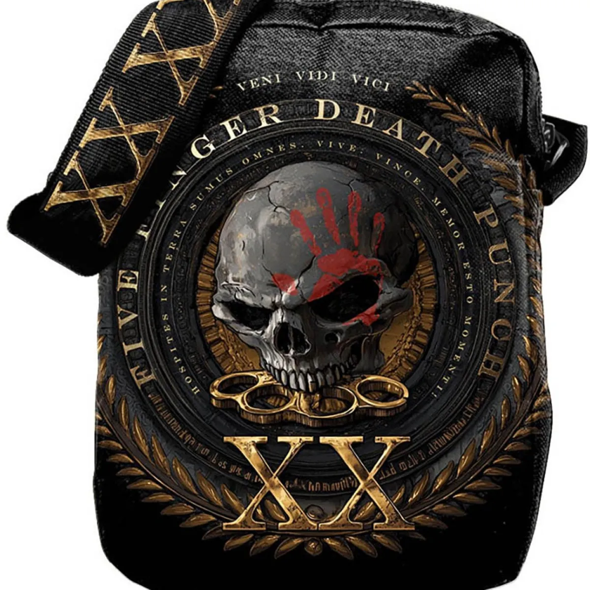 FFDP: Vendi Vidi Vici – Crossbody-laukku Reput Ja Laukut|Five Finger Death Punch