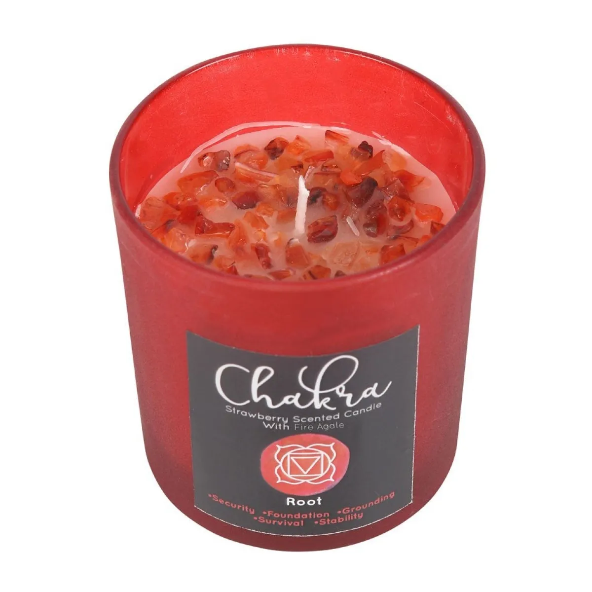 Discount Root Chakra Strawberry Crystal Chip - Kynttilä Hippikamaa|Ystävälle