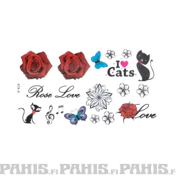 Hot Rose love - siirtotatuointi Siirtotatuoinnit