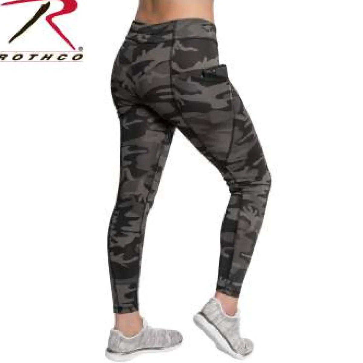Outlet Camo Performance - Treeni Legginsit, black camo Urban Wear Katukamaa|Camot