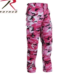 Best Color Camo BDU - Reisitaskuhousut, pink camo Reisitaskuhousut|Camot