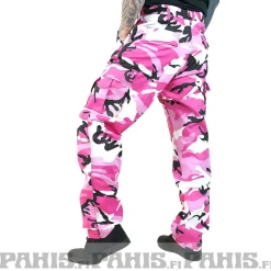 Best Color Camo BDU - Reisitaskuhousut, pink camo Reisitaskuhousut|Camot