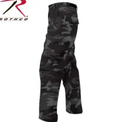 New Color Camo BDU - Reisitaskuhousut, black camo Reisitaskuhousut|Camot