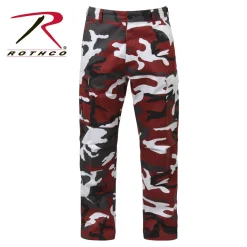 Outlet Color Camo BDU - Reisitaskuhousut, red camo Reisitaskuhousut|Bikerit
