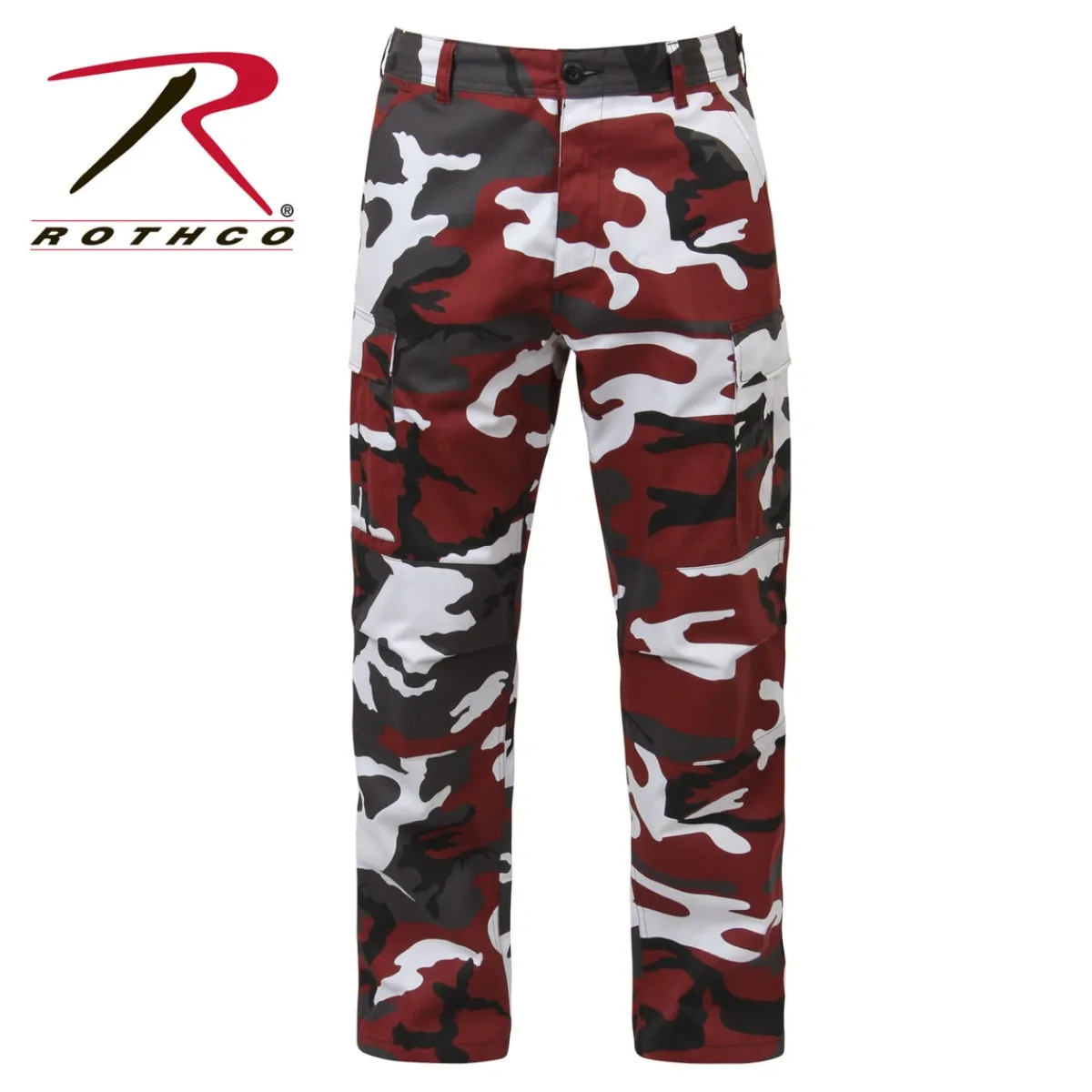 Outlet Color Camo BDU - Reisitaskuhousut, red camo Reisitaskuhousut|Bikerit
