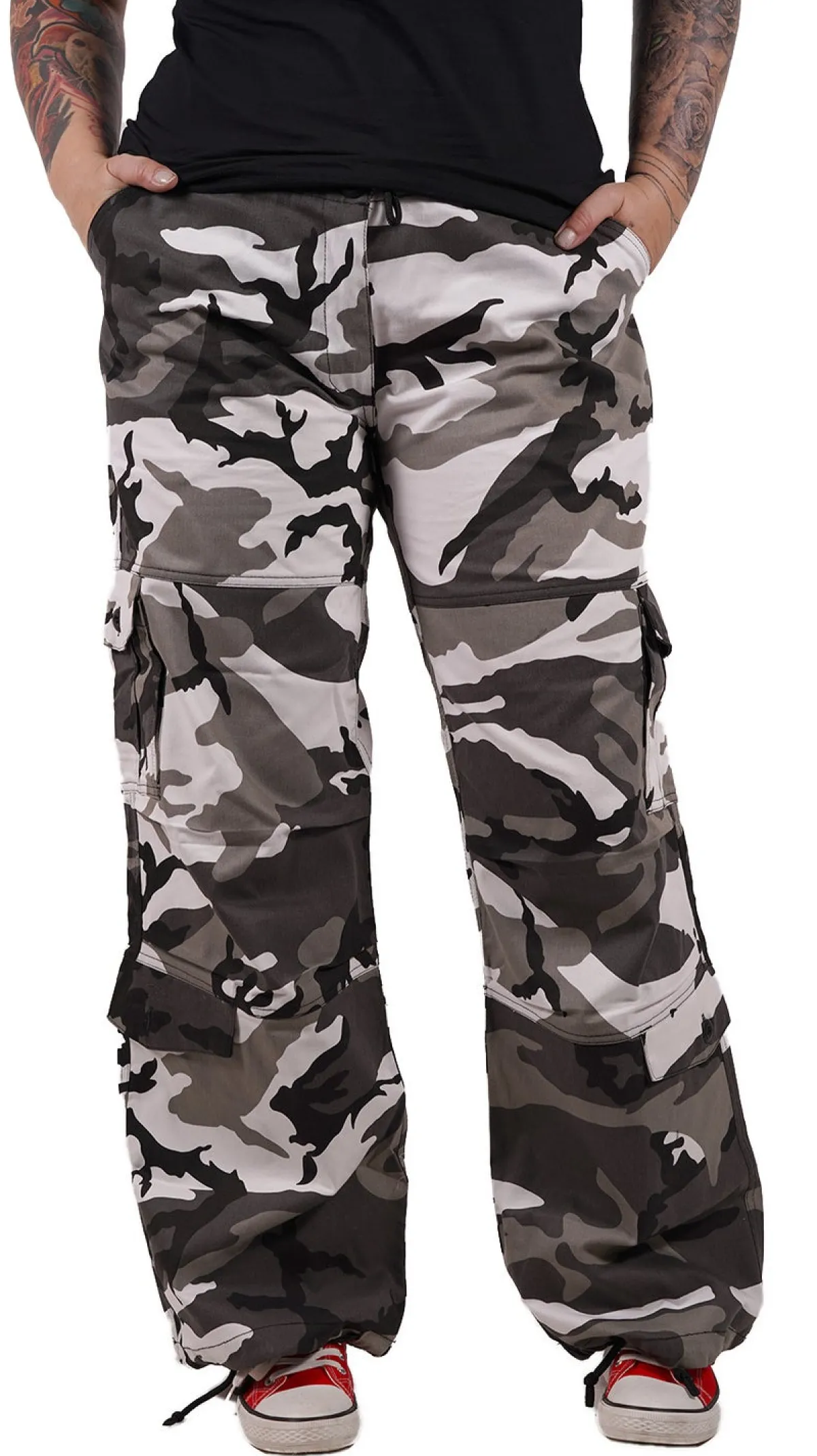 Best Paratrooper Colored Camo - Naisten reisitaskuhousut, city camo Reisitaskuhousut|Urban Wear Katukamaa