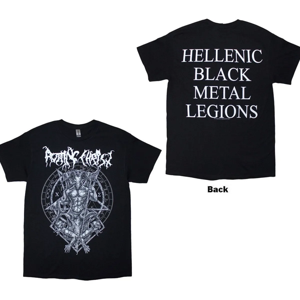 Rotting Christ: Hellenic Black Metal - T-Paita Rotting Christ|T-Paidat