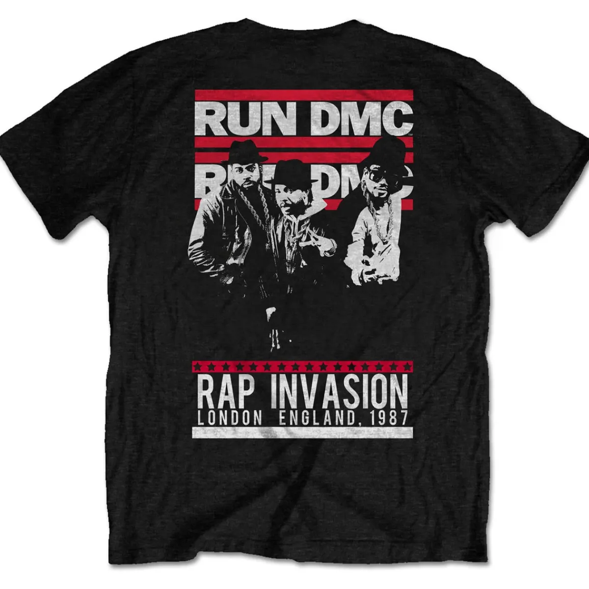 Sale Run DMC Rap Invasion - T-paita T-Paidat|Bändipaidat