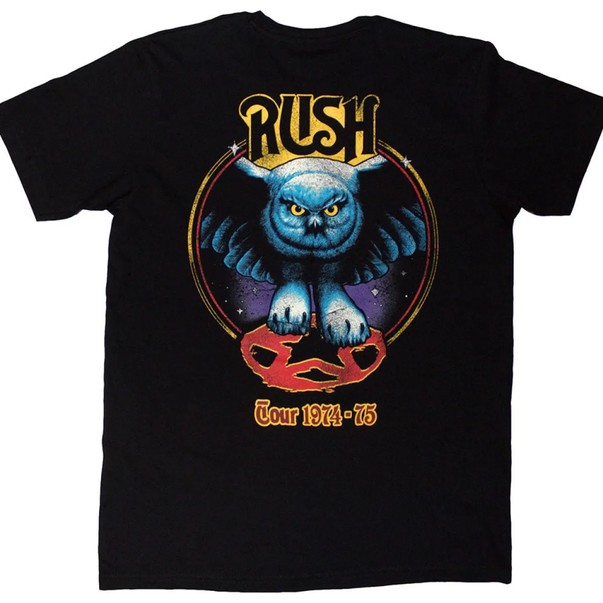 Best Rush: Tour ´74 -´75 - T-Paita Rush|T-Paidat