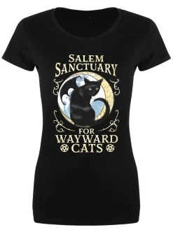 New Salem Sanctuary for Wayward Cats - naisten t-paita Kissateema|T-Paidat