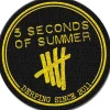 Discount 5 Seconds Of Summer Derping Stamp - Kangasmerkki Kangasmerkit|5 Seconds Of Summer