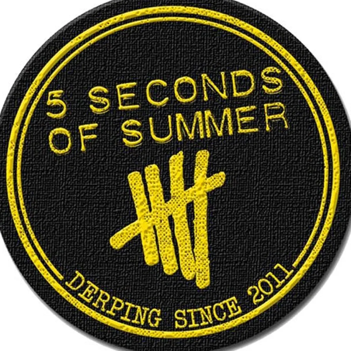 Discount 5 Seconds Of Summer Derping Stamp - Kangasmerkki Kangasmerkit|5 Seconds Of Summer