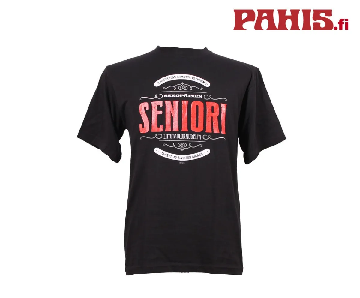 Hot Seniori - T-paita 60-Vuotiaalle|Asenne T-Paidat