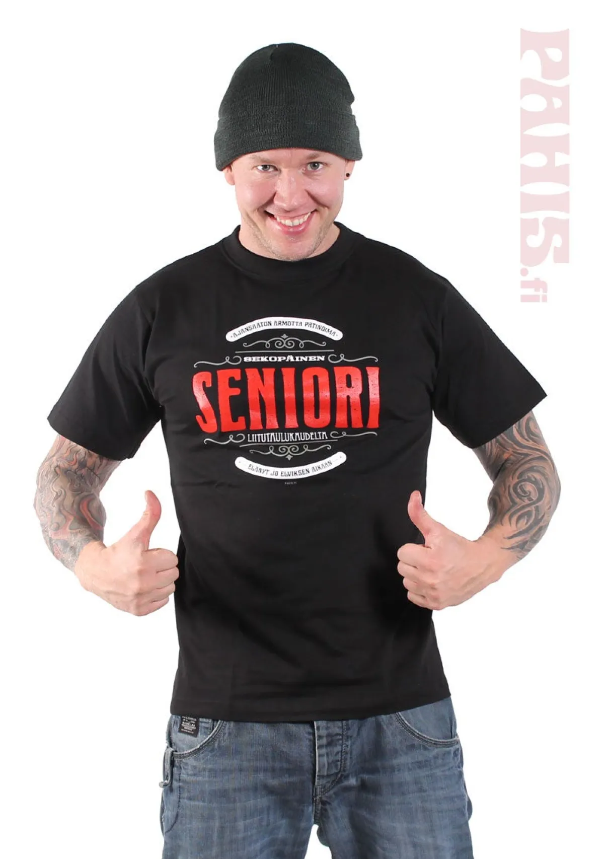 Hot Seniori - T-paita 60-Vuotiaalle|Asenne T-Paidat