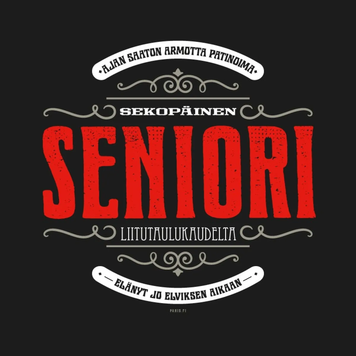 Hot Seniori - T-paita 60-Vuotiaalle|Asenne T-Paidat