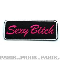 Hot Sexy Bitch - kangasmerkki Haalarimerkit|Rockabilly