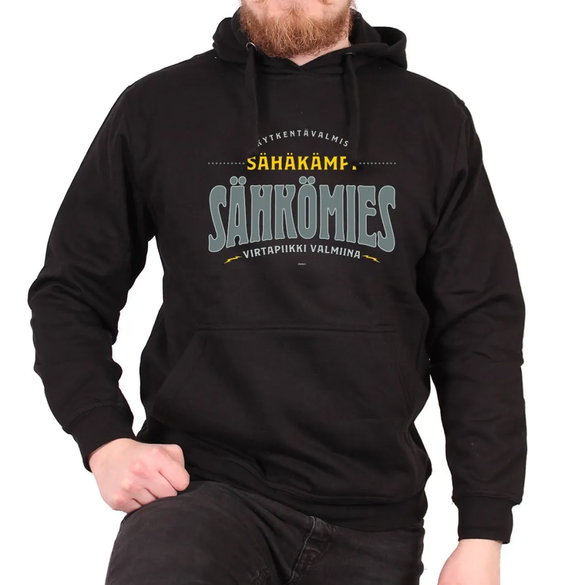 New Sähkömies - Huppari Asennehupparit