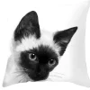 New Siamese Cat - Koristetyynynpäällinen Kissateema|Sisustustekstiilit