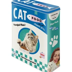 New Säilytyspurkki XL - Cat Food Crunchy Bites Kissateema|Hyllyt & Säilytys