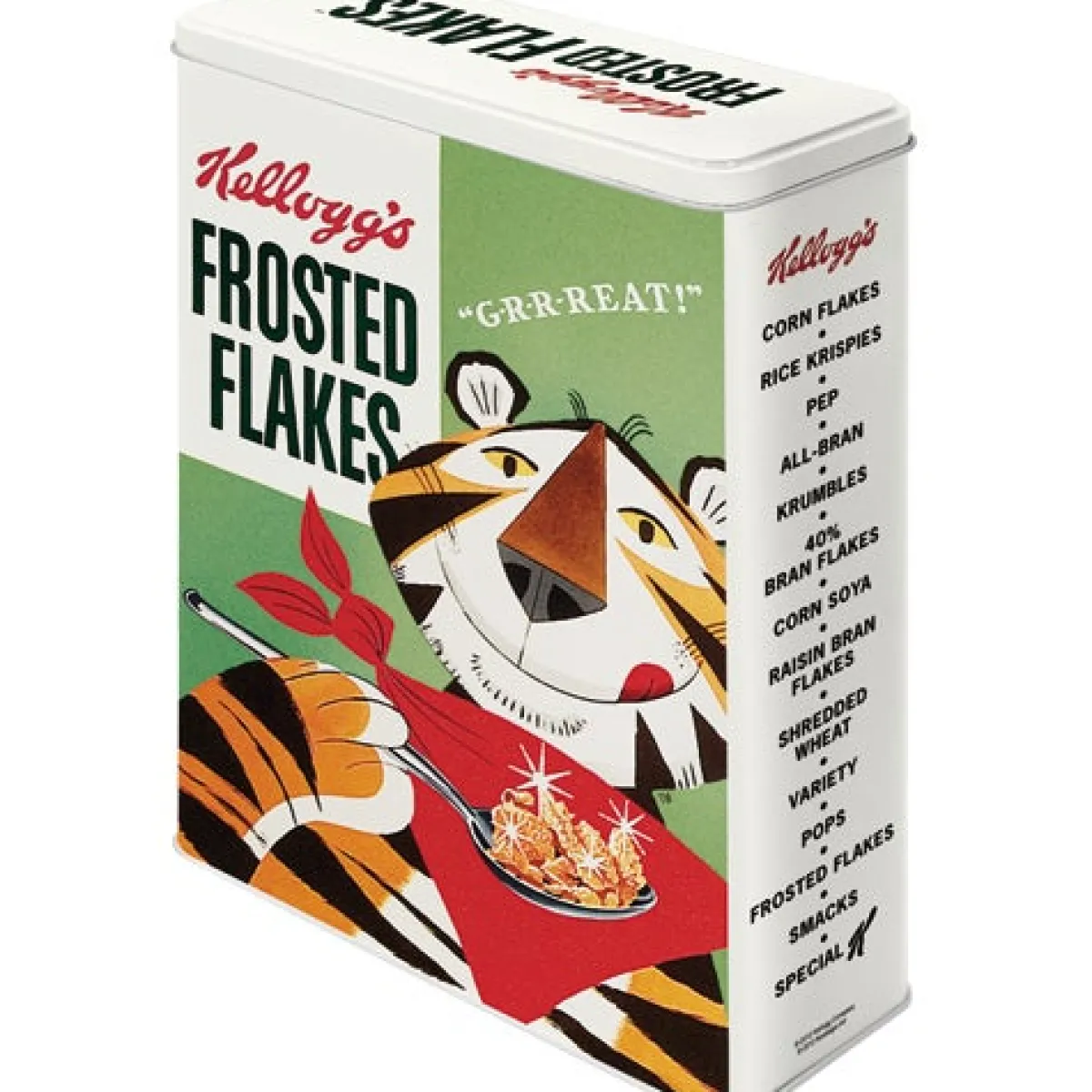 Best Säilytyspurkki XL - Kellogg's - Frosted Flakes Tony Tiger Hyllyt & Säilytys|Pinup-Kamaa