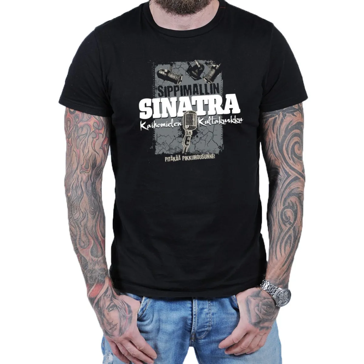 Online Sippimallin Sinatra T-paita Asenne T-Paidat
