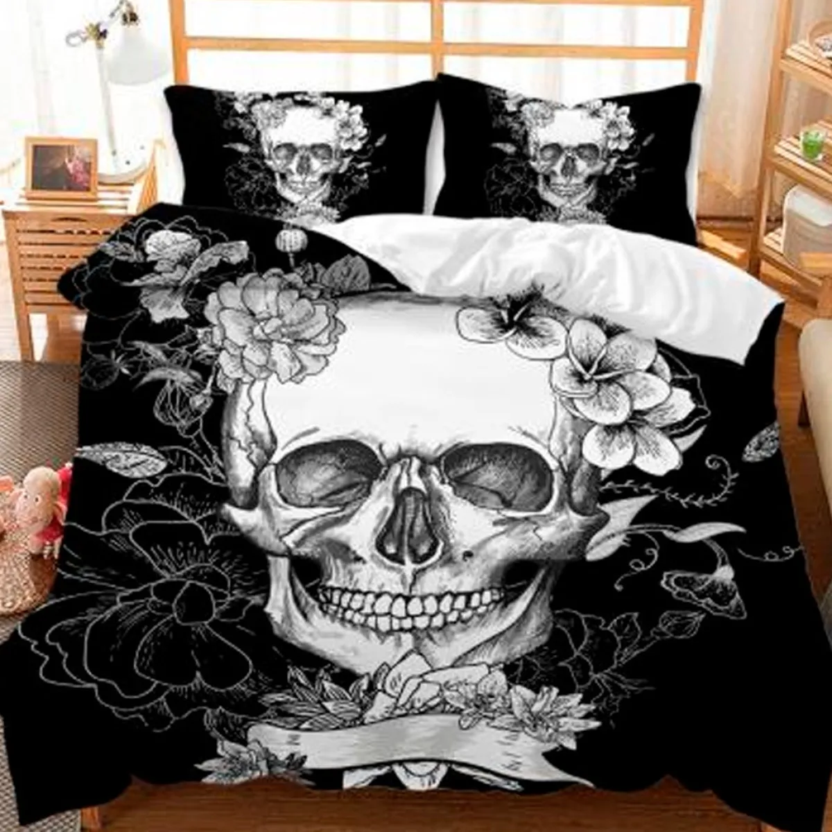 Best Sketched Skull - Pussilakana + tyynyliina Goottikamaa|Pääkallokamaa