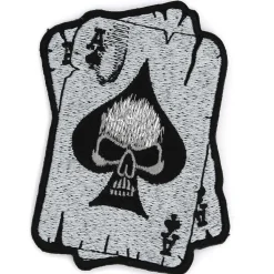 Outlet Skull Spade - Kangasmerkki Rockabilly|Kangasmerkit