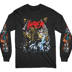 New Slayer Airbrush demon - Pitkähihainen paita Pitkähihaiset Paidat|Bändipaidat
