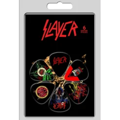 Outlet Slayer: Album Covers - Plektrasetti 6kpl Plektrasetit|Slayer