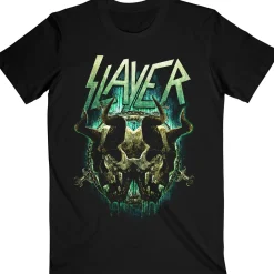 Clearance Slayer Daemonic Twin - T-Paita T-Paidat|Bändipaidat