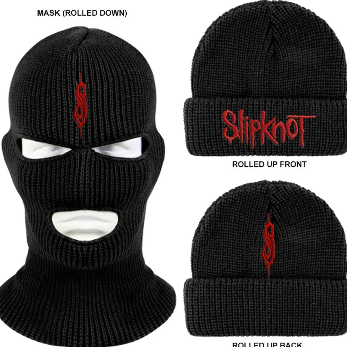 Online Slipknot logo - Kommandopipo Goottikamaa|Pipot & Hatut