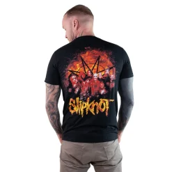 Hot Slipknot: The end so far Flame logo - T-paita Bändipaidat|Bändipaidat