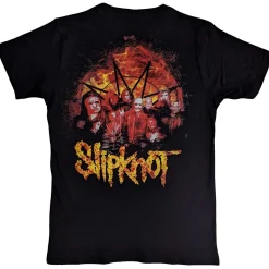 Hot Slipknot: The end so far Flame logo - T-paita Bändipaidat|Bändipaidat