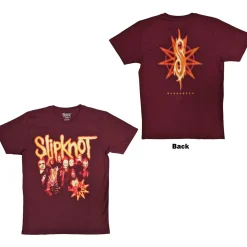 Best Slipknot: The End So Far Group Photo Tribal S Nonogram - T-paita Bändipaidat|Bändipaidat