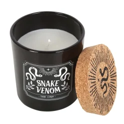New Snake Venom Dark Opium - Tuoksukynttilä Kynttilät Ja Kynttilänjalat