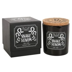 New Snake Venom Dark Opium - Tuoksukynttilä Kynttilät Ja Kynttilänjalat