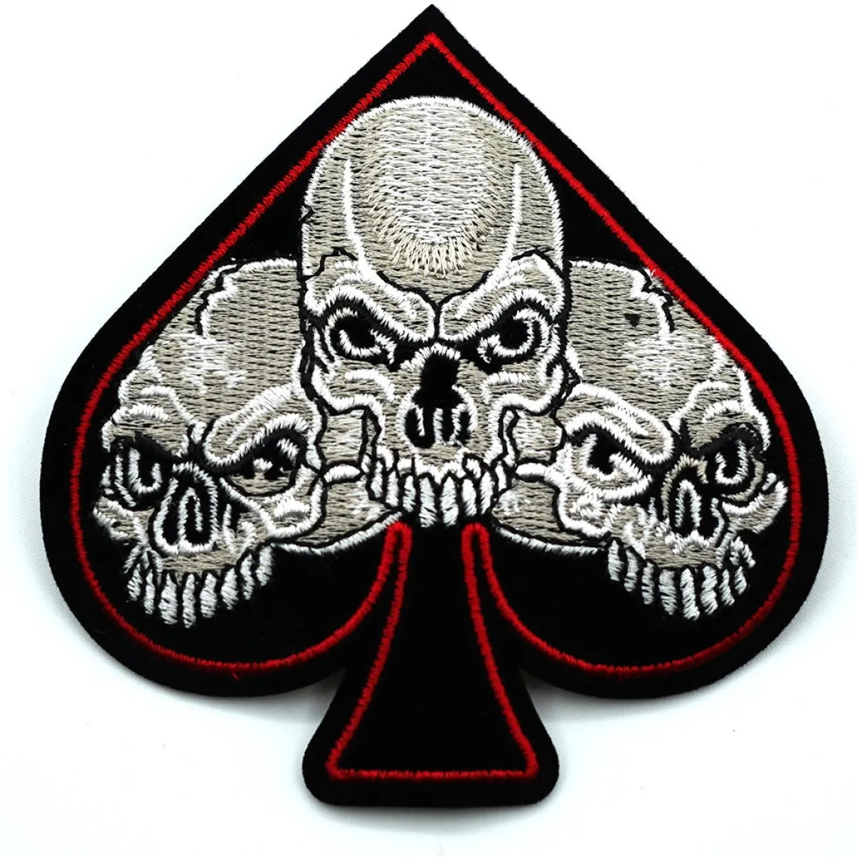 Sale Spade skulls - Kangasmerkki Rockabilly|Kangasmerkit