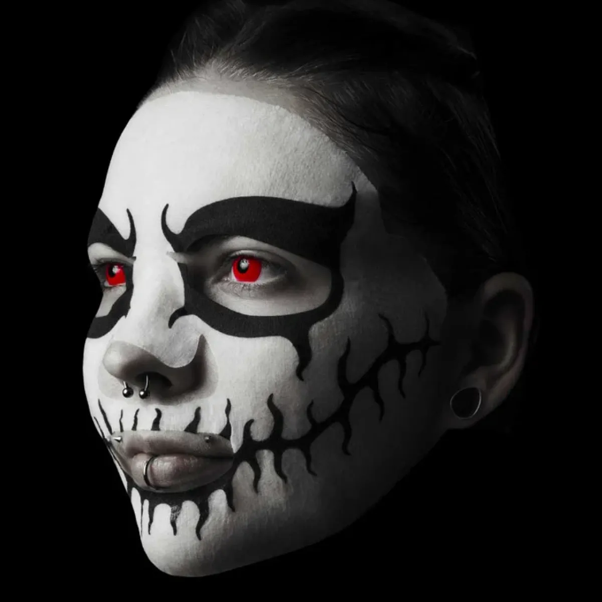 Online Spatanic Cradle of Filth Dani, kasvonaamiosetti 1kpl Goottikamaa|Festarikamaa