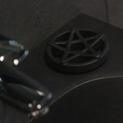 Outlet Spatanic Pentagrammi-saippualautanen, musta Goottikamaa|Äidille