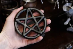 Outlet Spatanic Pentagrammi-saippualautanen, musta Goottikamaa|Äidille