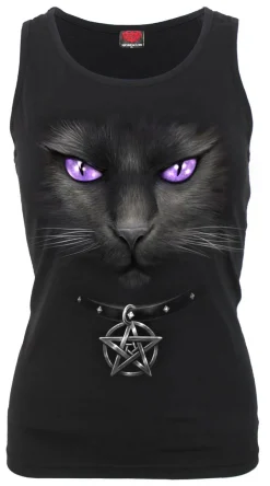 Black Cat Razor Back - Naisten toppi Kissateema|Topit