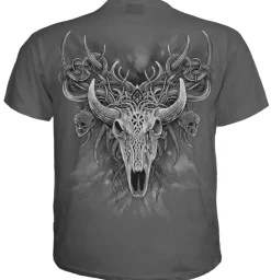 New Horned Spirit - T-paita, charcoal T-Paidat