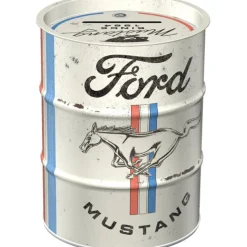 Discount Säästölipas öljytynnyri - Ford MustangHorse & Stripes Isälle|Autoteema