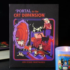 Outlet Steven Rhodes: The Cat Dimension - Canvastaulu Kissateema|Steven Rhodes