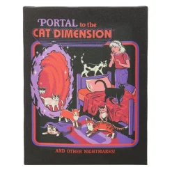 Outlet Steven Rhodes: The Cat Dimension - Canvastaulu Kissateema|Steven Rhodes
