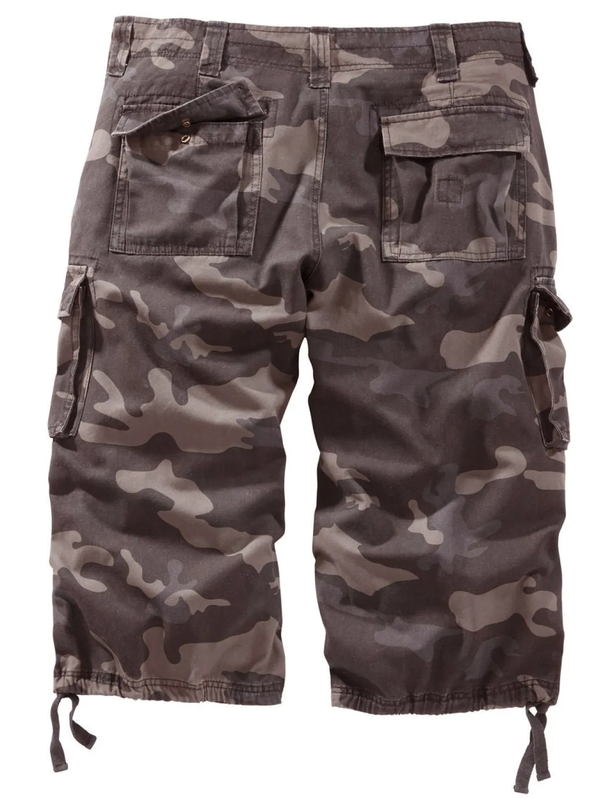 Outlet Surplus Trooper 3/4 - Shortsit, Black Camo Camot|Shortsit