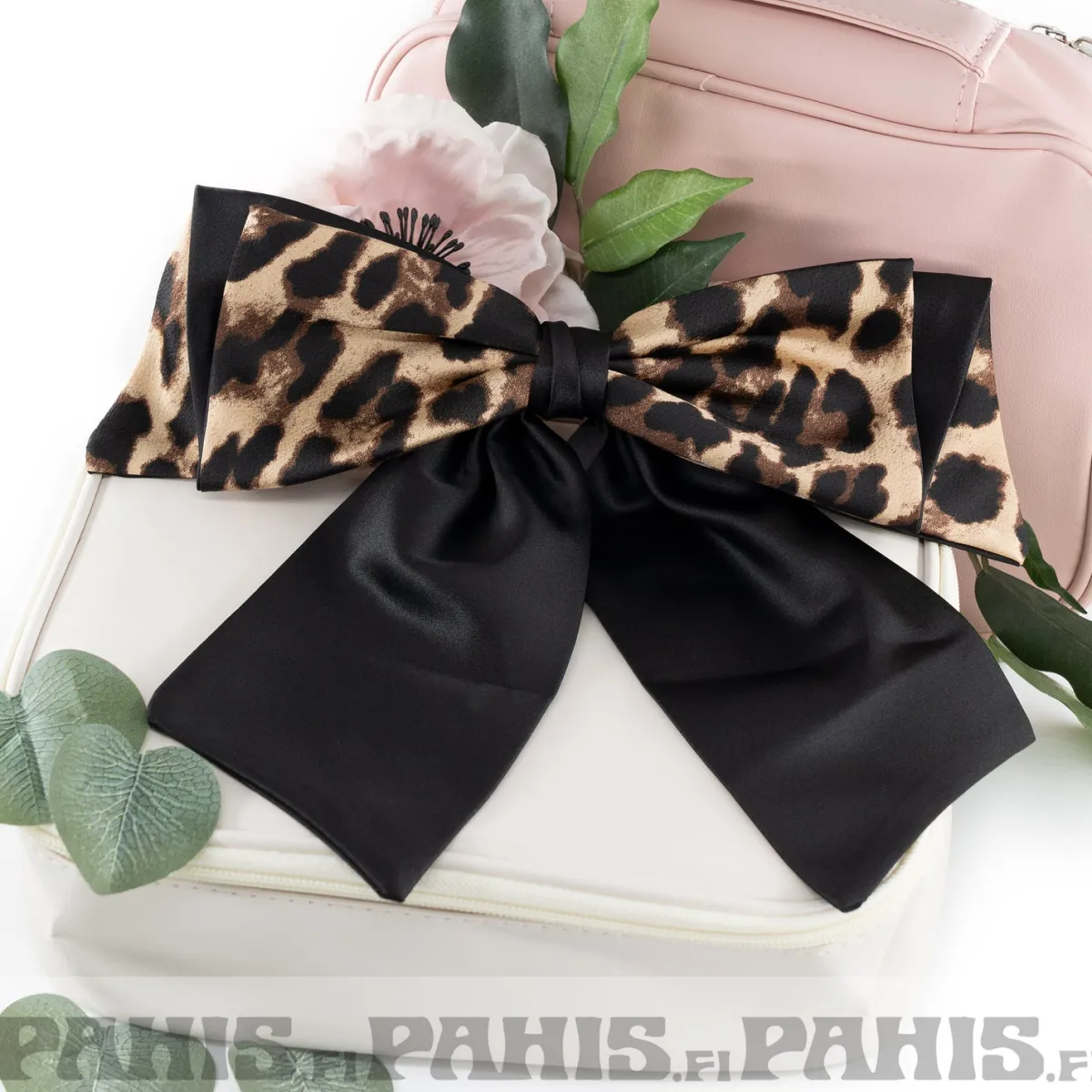 Online Suuri leopardi rusetti hiussolki Rockabilly|Hiuskoristeet