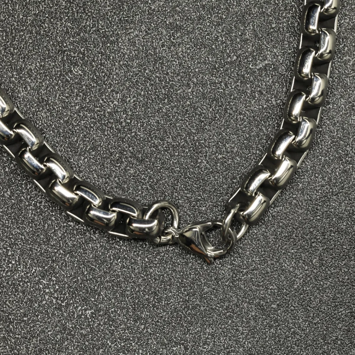 Online Teräskaulaketju 8 mm, 60cm Kaulaketjut Ja -Nauhat|Bikerit