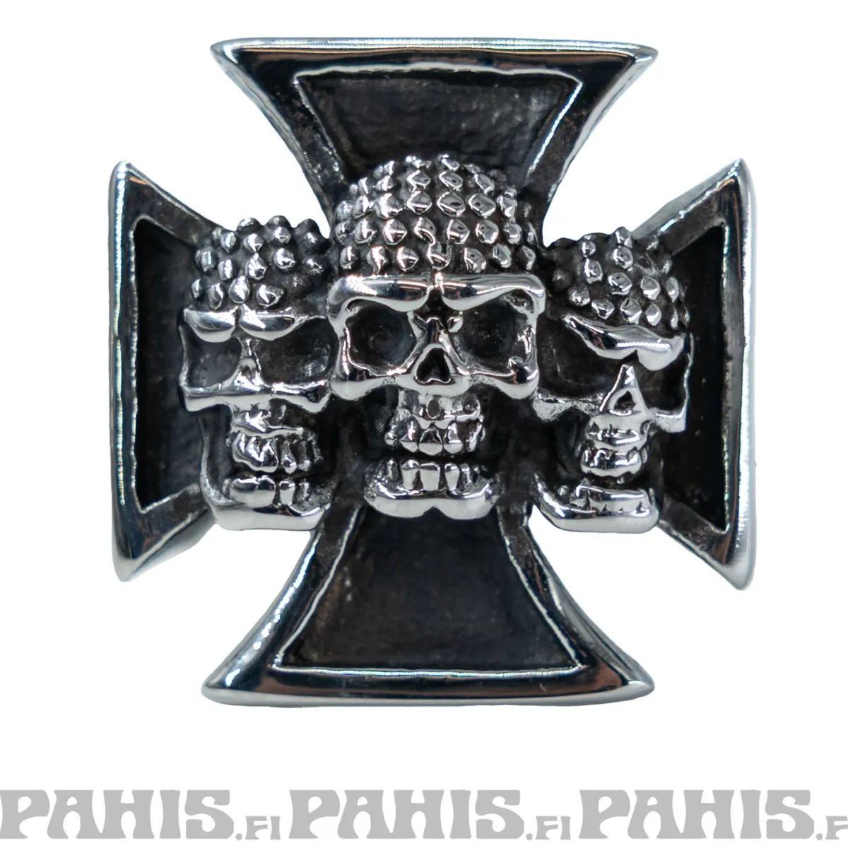 Sale Terässormus - Maltese Cross Skull Terässormukset|Sormukset