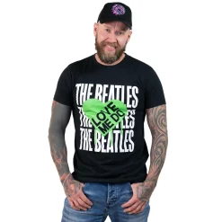 The Beatles: Love Me Do Graffiti Heart - T-paita Hippikamaa|Bändipaidat